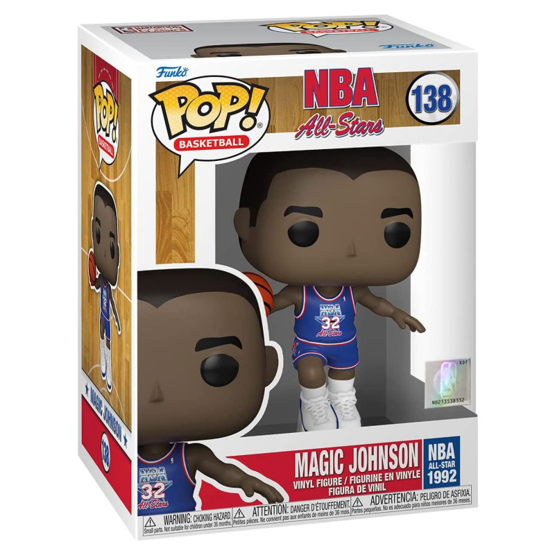 Фигурка Funko POP! NBA All-Stars Magic Johnson (Blue All-Star Uni 1992)