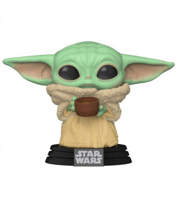Фигурка Funko POP! Bobble Star Wars Mandalorian The Child w/cup