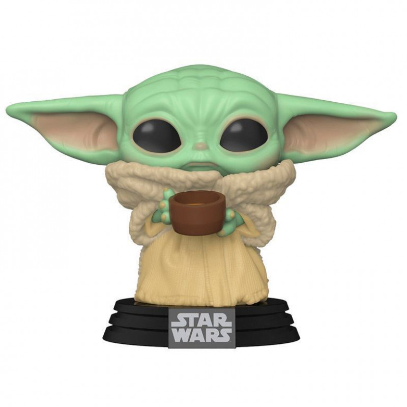 Фигурка Funko POP! Bobble Star Wars Mandalorian The Child w/cup