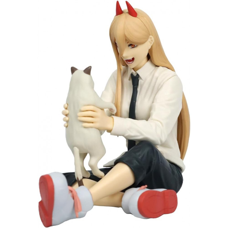 Фигурка Chainsaw Man Luminasta Figure Power With Cat