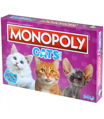 Настольная игра Монополия Cats - Кошки (на английском язык)