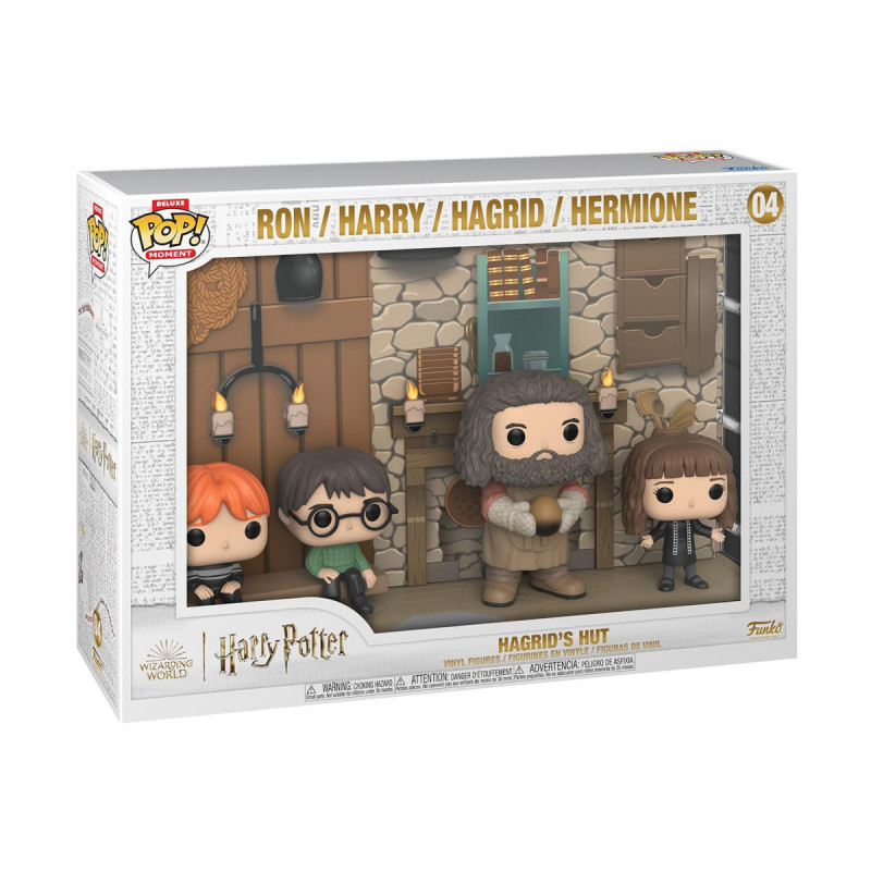 Фигурка Funko POP! Moment Harry Potter Hagrid’s Hut Ron/Harry/Hagrid/Hermione