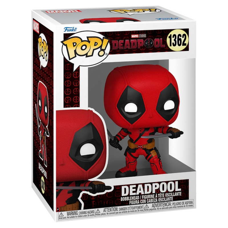 Фигурка Funko POP! Bobble Marvel Deadpool 3 Deadpool