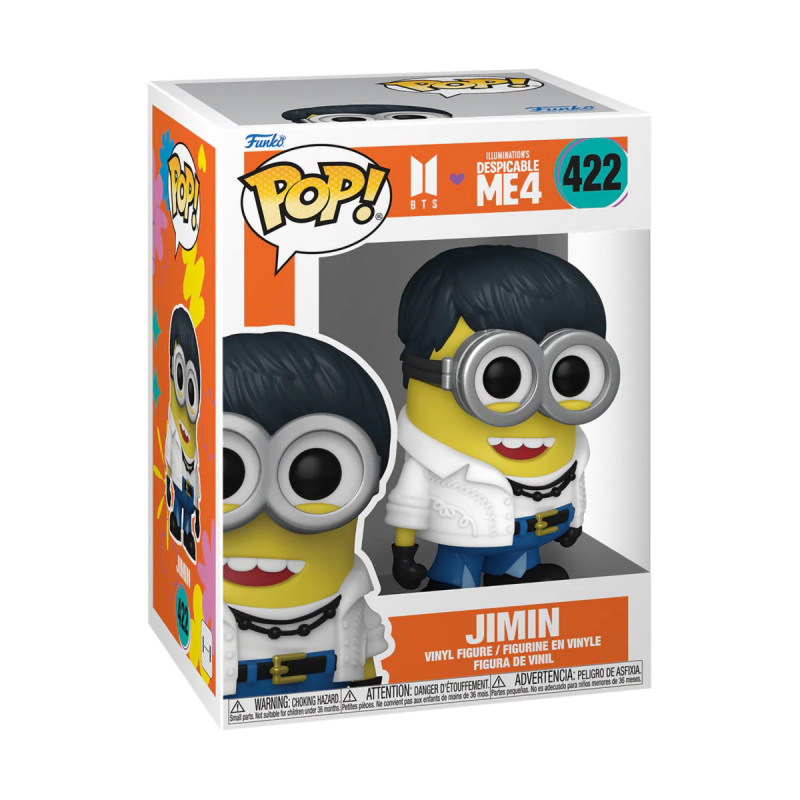 Фигурка Funko POP! Rocks BTS X Despicable Me 4 Jimin
