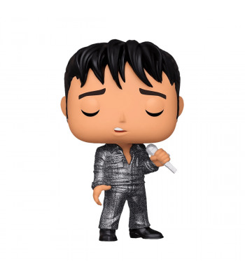 Фигурка Funko POP! Rocks Elvis Presley Elvis '68 Comeback Special (DGLT) (Exc)