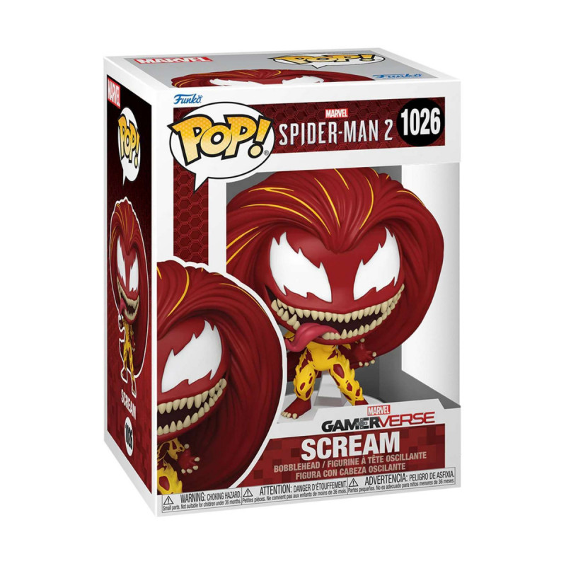 Фигурка Funko POP! Bobble Marvel Games Spider-Man 2 Scream