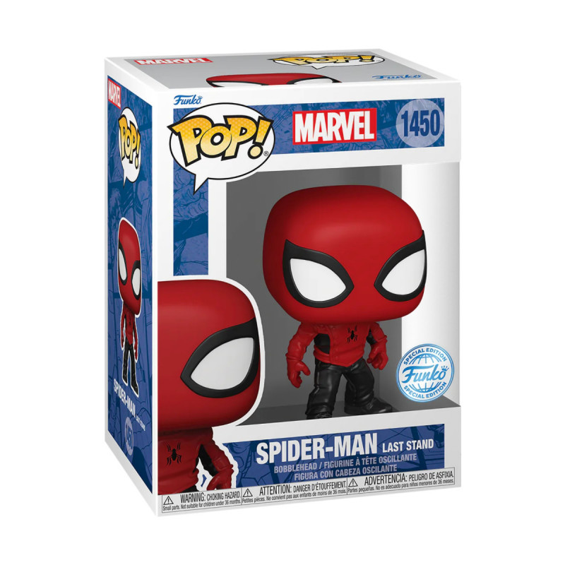 Фигурка Funko POP! Bobble Marvel Spider-Man (Last Stand) (Exc)
