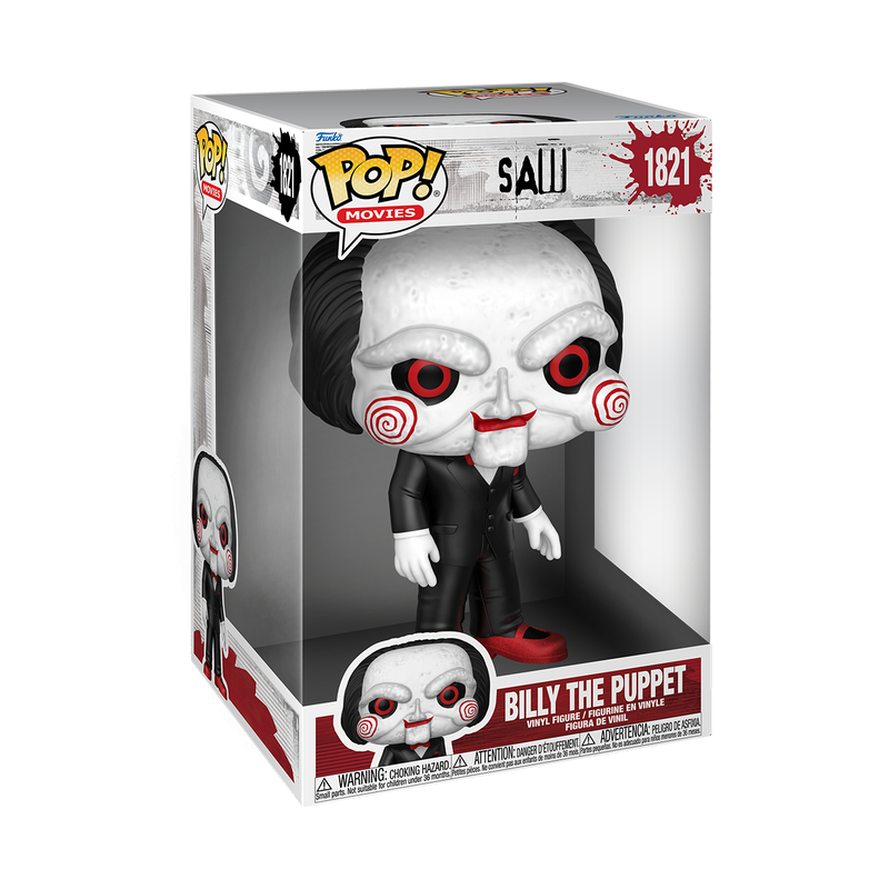 Фигурка Funko POP! Movies Saw Billy the Puppet 10"