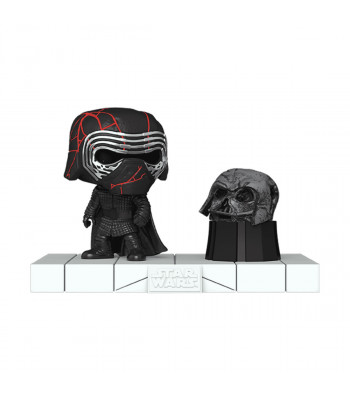 Фигурка Funko POP! Deluxe Bobble Star Wars Darkside Kylo Ren with Darth Vader's Helmet