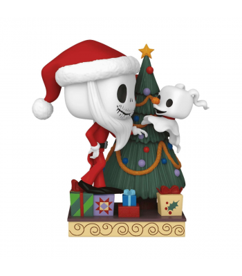 Фигурка Funko POP! Deluxe Disney TNBC 30th Jack Skellington & Zero with Tree