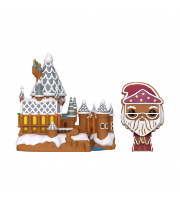 Фигурка Funko POP! Town Harry Potter Gingerbread Albus Dumbledore and Hogwarts