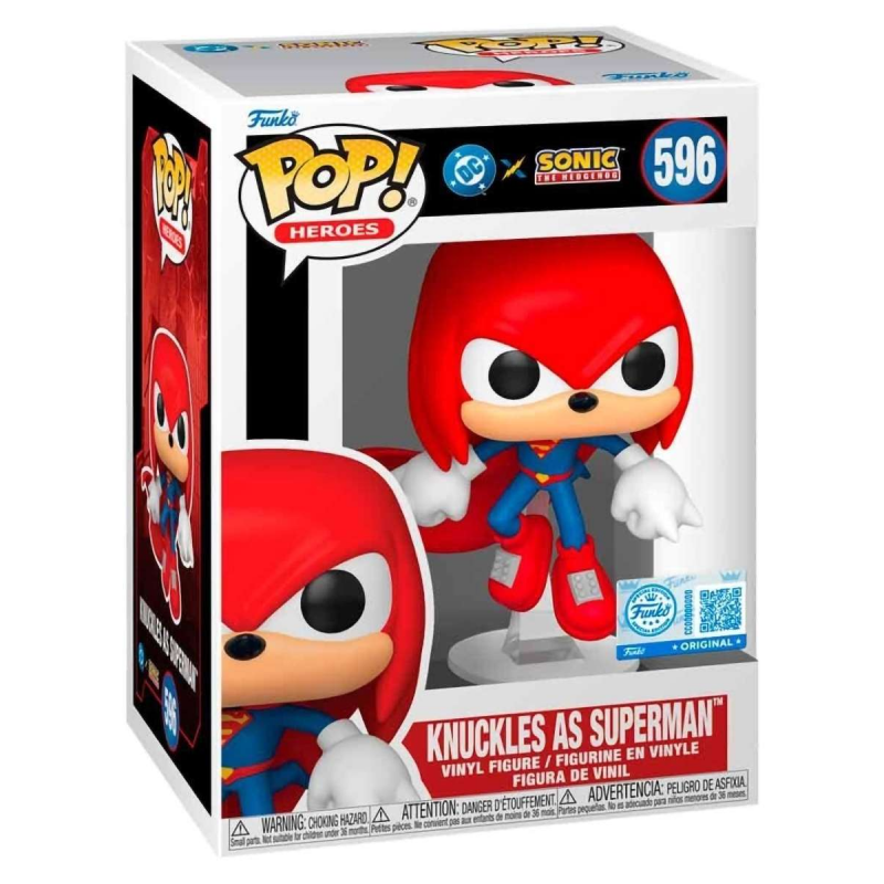 Фигурка Funko POP! Heroes DC х Sonic the Hedgehog Knuckles as Superman
