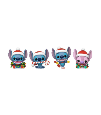 Набор подарочный Funko Pocket POP! Holiday Tree Disney Lilo & Stitch Stitch 4PK