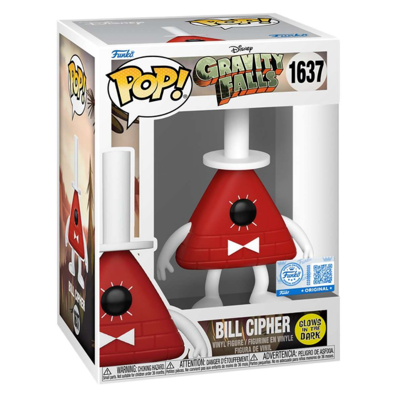 Фигурка Funko POP! Animation Gravity Falls Bill Cipher (GW) (Exc)