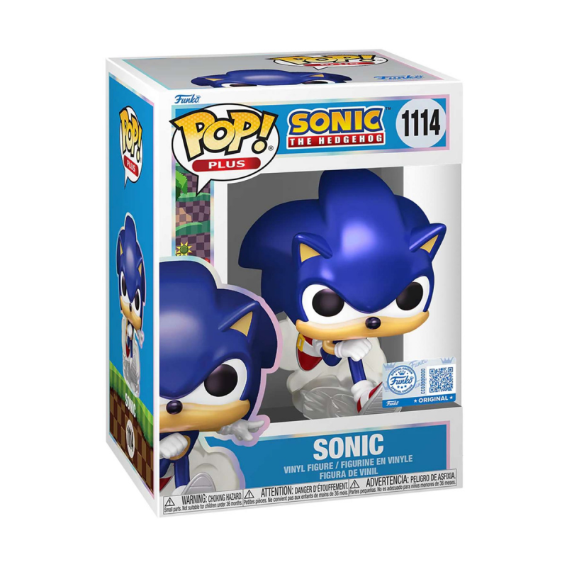 Фигурка Funko POP! Plus Sonic the Hedgehog Sonic (PRL) (Exc)