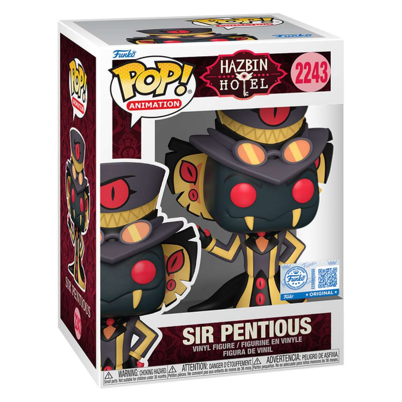 Фигурка Funko POP! Animation Hazbin Hotel Sir Pentious w/Chase SS (Exc)