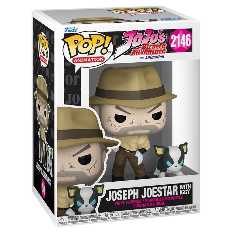 Фигурка Funko POP! Animation JoJo's Bizarre Adventure Joseph Joestar and Iggy