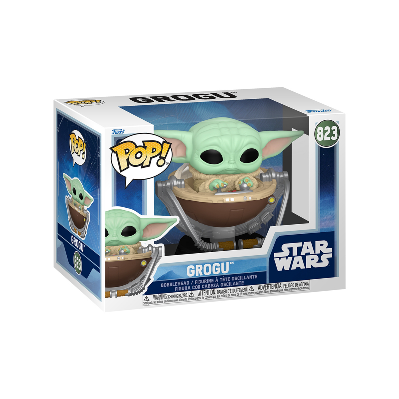 Фигурка Funko POP! Bobble Star Wars M & G Grogu in Pram