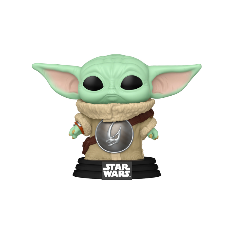 Фигурка Funko POP! Bobble Star Wars M & G Grogu with Mudhorn Chest Armor