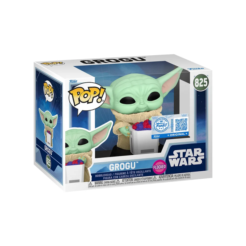 Фигурка Funko POP! Bobble Star Wars M & G Grogu (FL) (Exc)