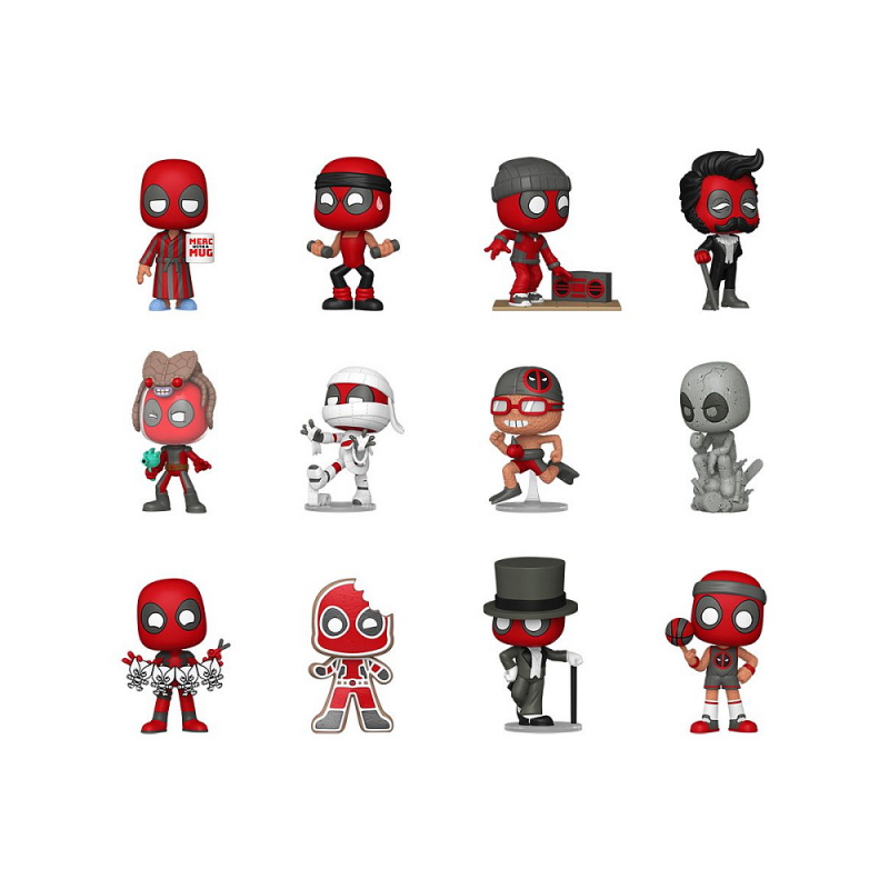 Фигурка Funko Mystery Minis Marvel Deadpool Classic 1 штука в ассортименте